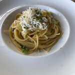舟小屋 - シラスとアンチョビのパスタ