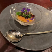 THE SODOH HIGASHIYAMA KYOTO - 完熟トマトのガスパチョ 久保田農園ハーブ