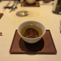 Cuisine Franco-japonaise Matsushima - すっぽん、フォアグラ、スープ