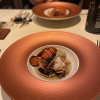 Cuisine Franco-japonaise Matsushima - オマール海老、ラビオリ、きのこ達
