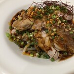 CHINESE DINING 瑞 - 国産鶏の蒸し物　醤油ソース