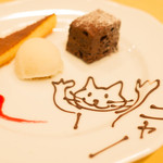 ラ・ポルタ・フェリーチェ - 食後のデザート(2014年5月)