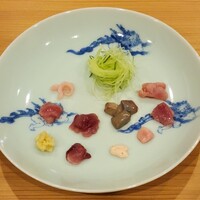 柚木元 - すっぽん（鰭、前足、肝、脂肪、白子、後ろ足）