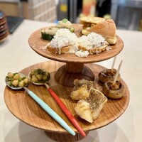 anchoa - 2024.10.  Pinchos コノシロ／ゴマ鯖／鮎／ハタ／ひよこ豆／マッシュルーム