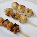 銀座 縁 - 料理写真:ももねぎ＆青じそつくね