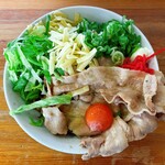 麺屋　たか - まぜ徳（税込1,330円）肉ダブル（税込150円）