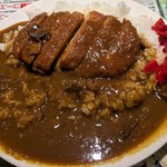 ココハウス - カツカレー1100円