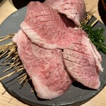 純和牛焼肉 無限亭。 - 