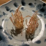 天麩羅 巽 - 海老の頭