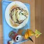 Hawaiian Pancake Factory - まるごとチョコバナナ＆パッショングァバジュース