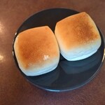 COWBOY CURRY Jr. - 締めのパン(こちらは2人前)です。