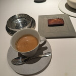 レストラン オオツ - フィナンシェにエスプレッソドッピオ