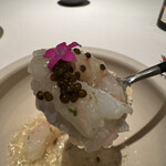 レストラン オオツ - 大振りぷりぷりのボタン海老