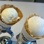 無印良品 つくば並木 コーヒー＆アイススタンド - オホーツクの塩 ＆ 瀬戸田のレモン