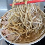脂醤油組 - 極太麺