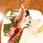 居酒屋 さか盛 - 刺身の盛り合わせ