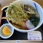 レストラン　ときん - 海老天かきあげうどん　税込1150円