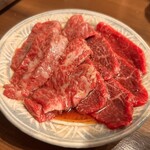 深夜焼肉 じる - ハラミ&トンビ