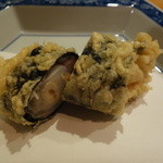 日本料理 たかむら - 蛤のてんぷら