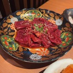 月島焼肉 ろくのぶ - マストの赤さがり