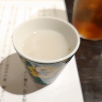 汐見 - とろとろのそば湯、、美味しいです！