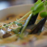 風の谷 - シーフード味噌クリームスパゲティー