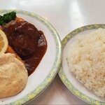 おぐら - ランチご飯大盛