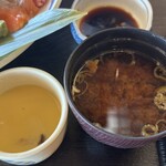 大徳 - 茶碗蒸しとお味噌汁
