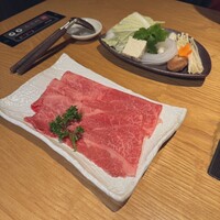 すき焼き 牛しゃぶ 松重 - 