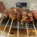 錦龍亭 - しいたけなど野菜の串もある