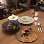 BREEZE BIRD CAFE＆BAKERY - ディナーコースの一例です