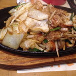 ずみっ！！酒場 やまといも - ホルモン鉄板