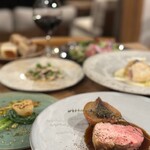 BREEZE BIRD CAFE＆BAKERY - ディナーコースの一例です