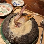 イタリア料理 今井 - 蟹しゃぶしゃぶ　北海道　ズワイ蟹