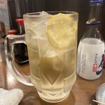 ろばた焼あかちょうちん - メガ角ハイボール