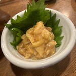 ろばた焼あかちょうちん - ほや塩辛