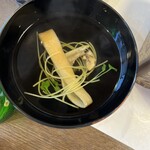 うなぎ 川松 - 肝吸い