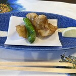 うなぎ 川松 - お魚の唐揚げ