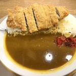 カツカレー　ライス350gなので注意