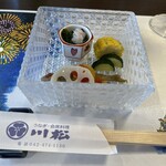 うなぎ 川松 - 前菜