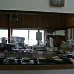 肉うどん 野島 - 厨房