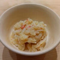 不動前 すし 岩澤 - カニご飯
