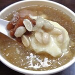 延三夜市豆花嫂 - 冰豆花 ３品トッピング（自分の注文）