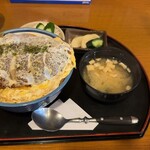 満腹工房 福龍 - カツ丼¥1200