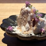 炭焼 おかげさん - 高坂鶏白肝刺し