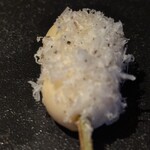 炭焼 おかげさん - 鶉玉カルボナーラ風