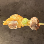 炭焼 おかげさん - 高坂鶏腿ねぎま