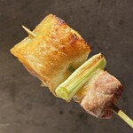 炭焼 おかげさん - 高坂鶏腿ねぎま