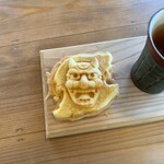 おにcafe - おにきん(田中餅屋のこしあん入)350円