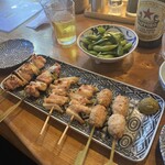 松好 - ねぎま串、軟骨串、つくね串　1340円